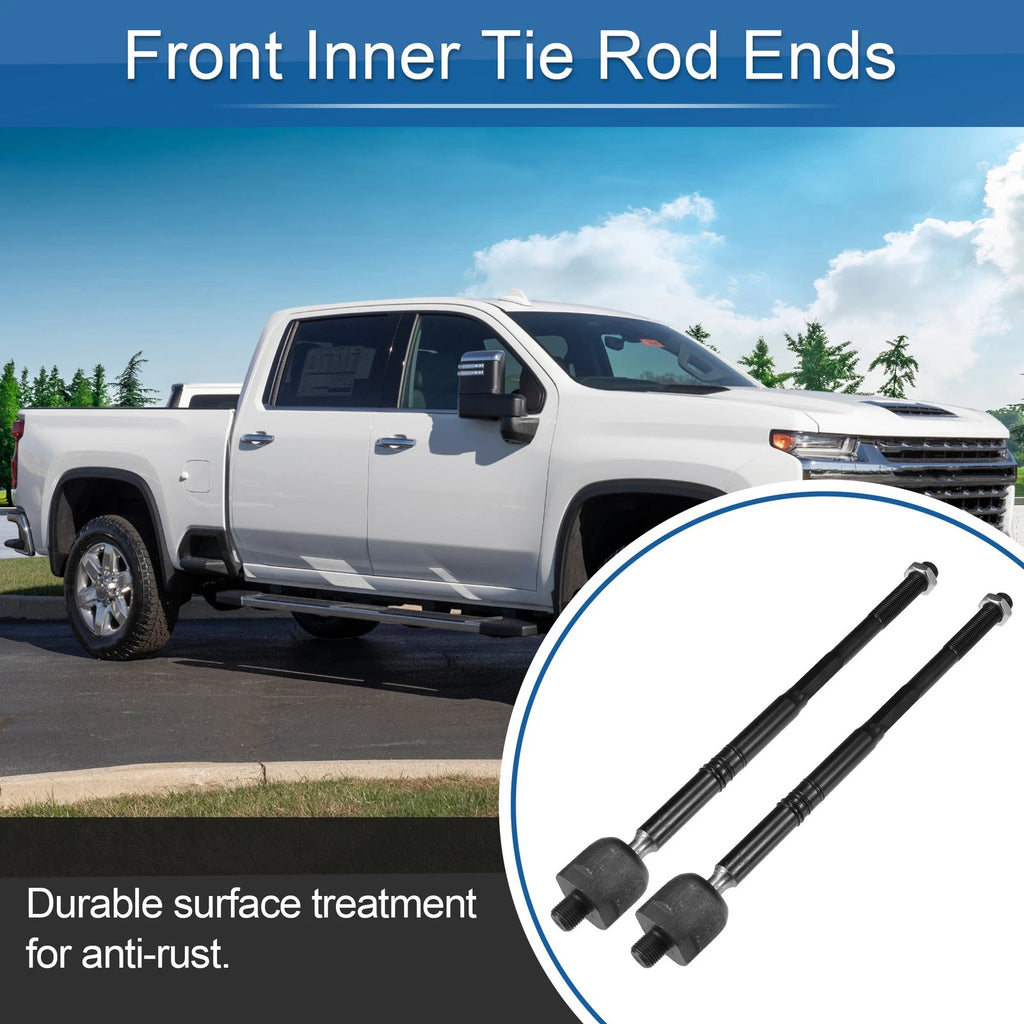 2pcs Front Inner Tie Rod End Links Replacement for Chevrolet Equinox (2010–2017)