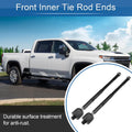 2pcs Front Inner Tie Rod End Links Replacement for Chevrolet Equinox (2010–2017)