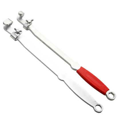 Extension Bar for Heavy Use Wrenches with Red Grip Handle