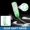 Shift Knob with 2 Adapters for Universal Vehicles (15cm, Light Green)