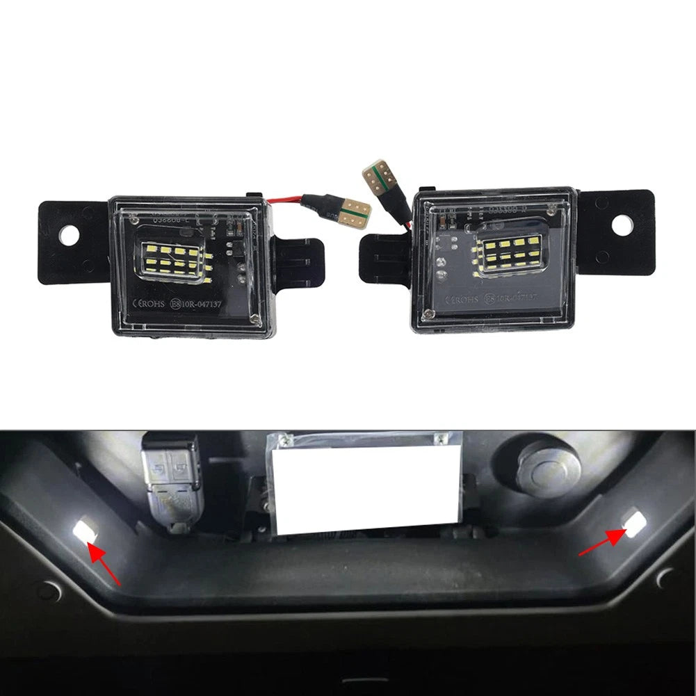 Rear License Plate Light for Chevy Silverado, GMC Sierra 1500/2500 HD (2014–2025)