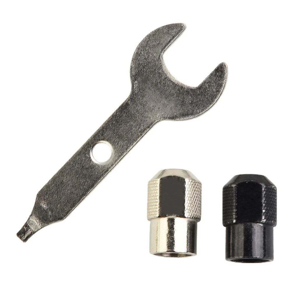 3X Screw Cap Wrench Set for Electric Grinder (Keyless, Metric Thread)
