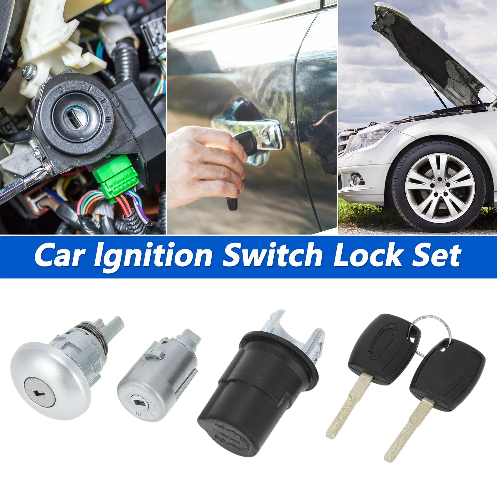 Bonnet Ignition Lock Cylinder Replacement for Ford Transit MK8 (2014–2023)