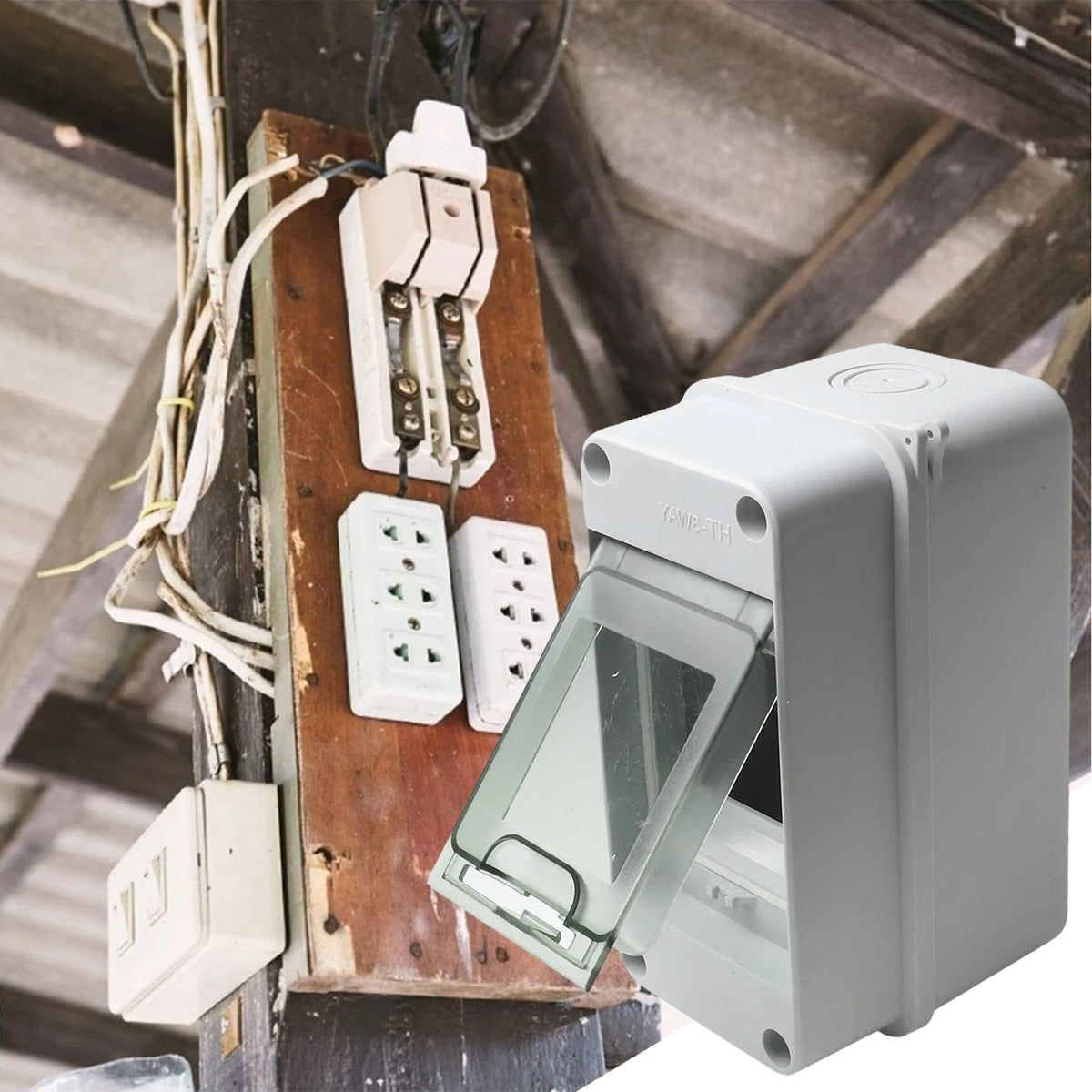 2X IP65 Rated Junction Boxes for Efficient Power Management