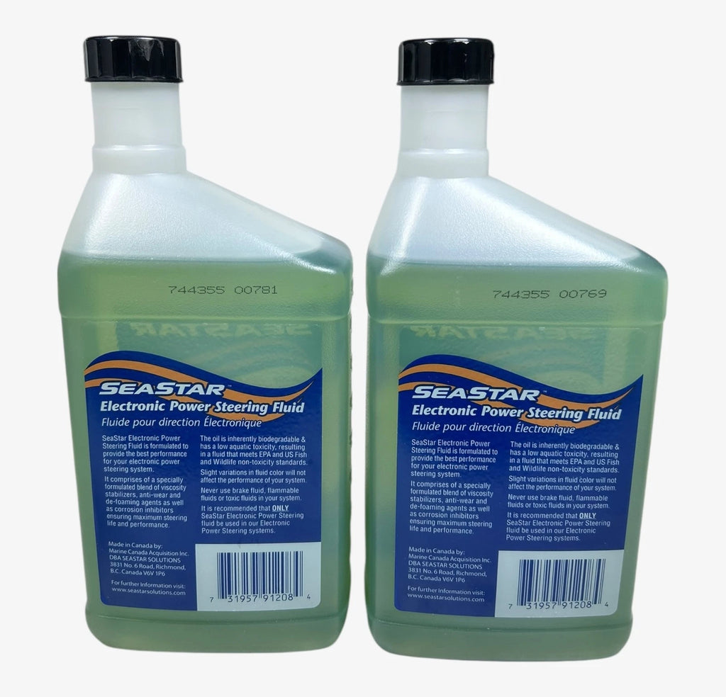 2X SeaStar Solutions HA5482 Electronic Power Steering Fluid 1 Quart