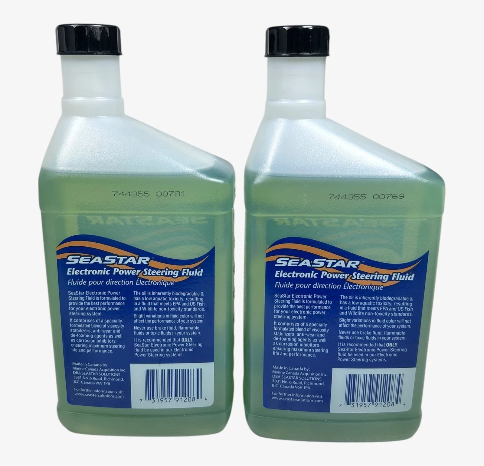 2X SeaStar Solutions HA5482 Electronic Power Steering Fluid 1 Quart