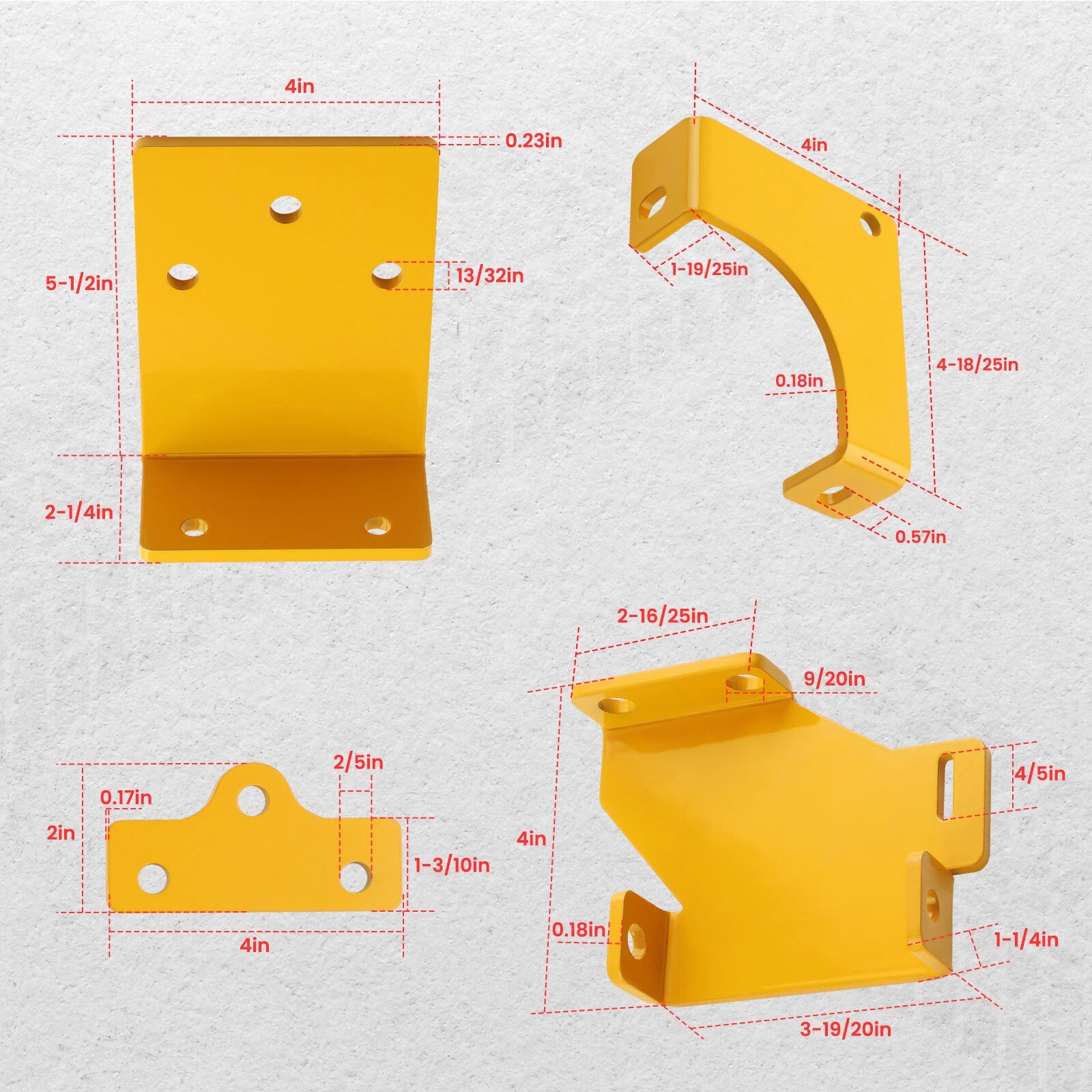Hydro Transmission Bracket Kit for Hustler Raptor (#125255 SD)
