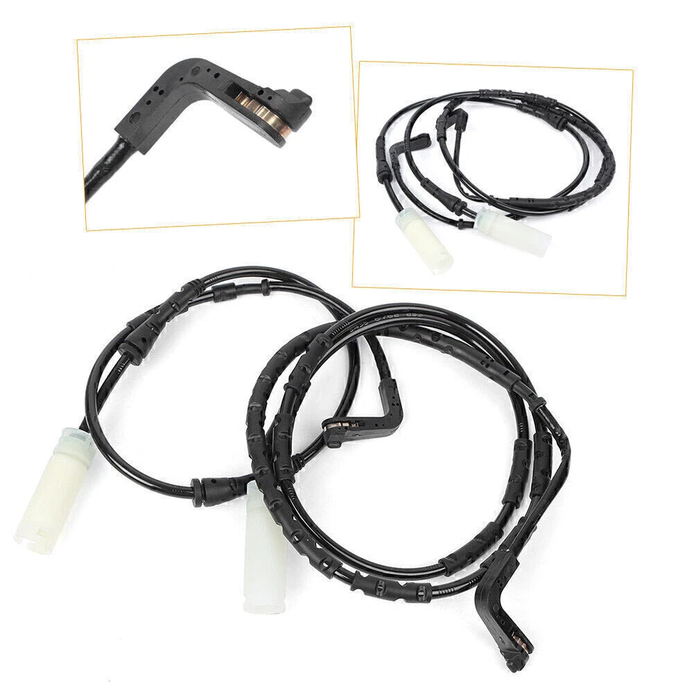 Pair Brake Pad Sensor for BMW E81 E82 E87 E88 E90 E91 E92 E93 (2006–2013)