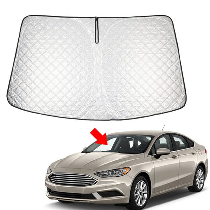Folding Windshield Sun Shade for Ford Fusion (2013–2021)