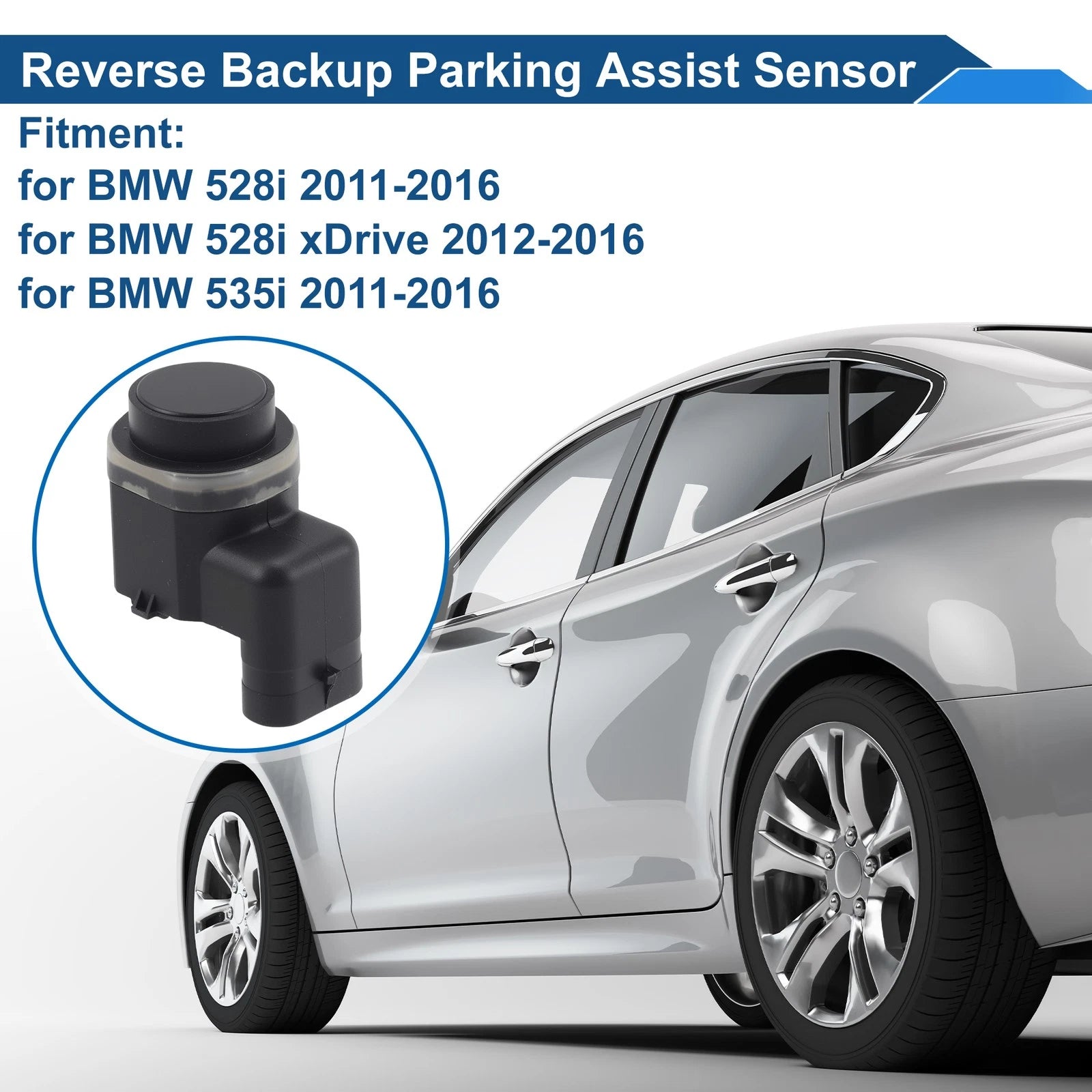 Reverse Backup Parking Sensor for BMW 528i (2011–2016) No.66209233040