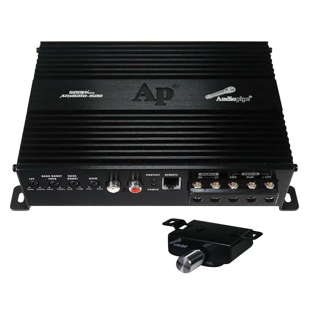 Micro Monoblock Amplifier 500W for Audiopipe APMCRO1500 (2015–2023)