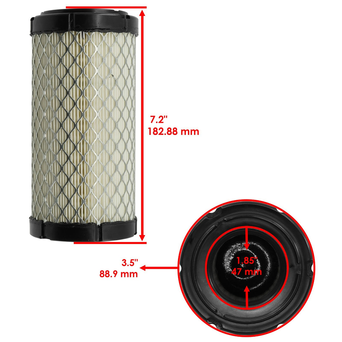 Air Filter Replacement for Briggs and Stratton (2011–2018)