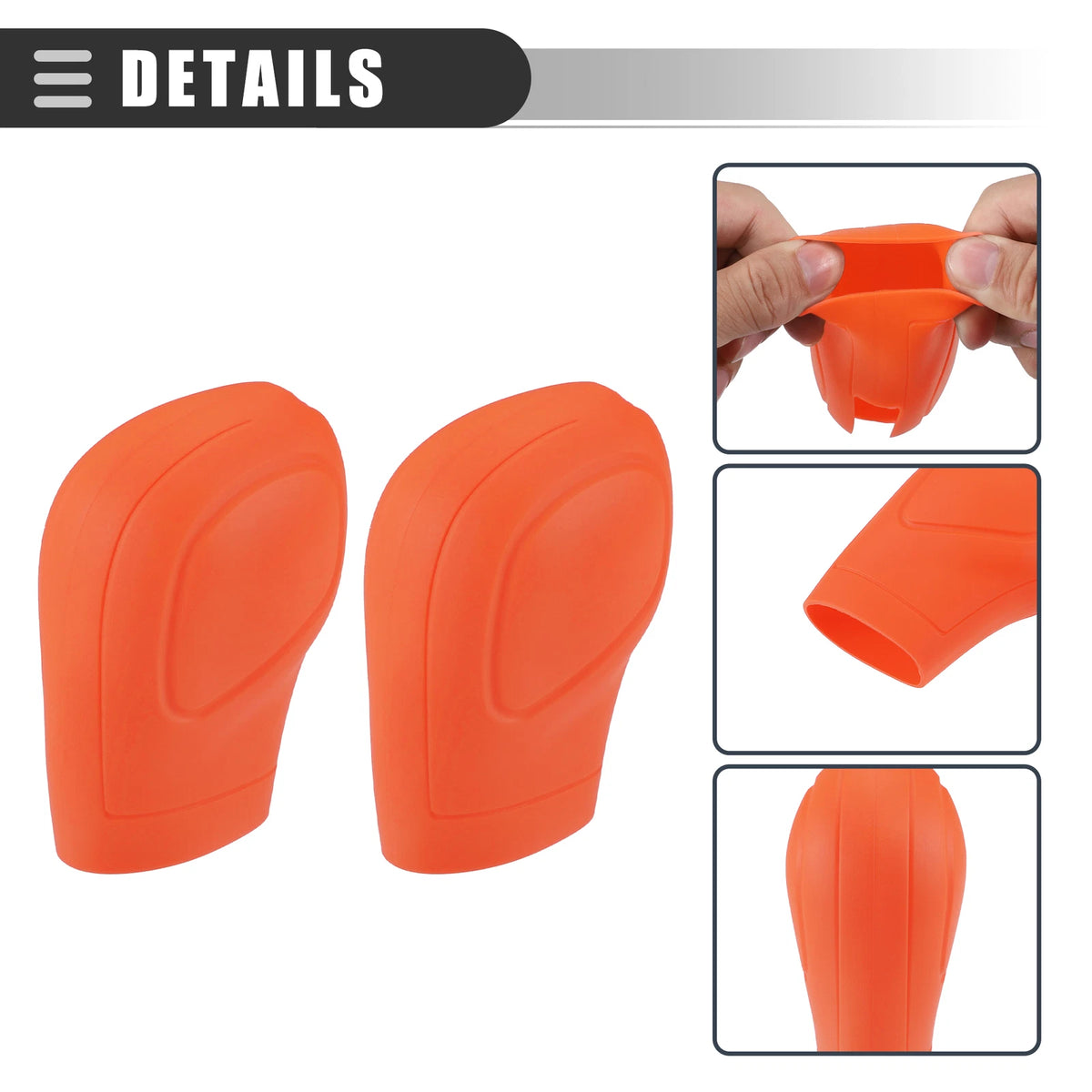 Set of 2 Silicone Gear Shift Handbrake Covers for Universal Cars