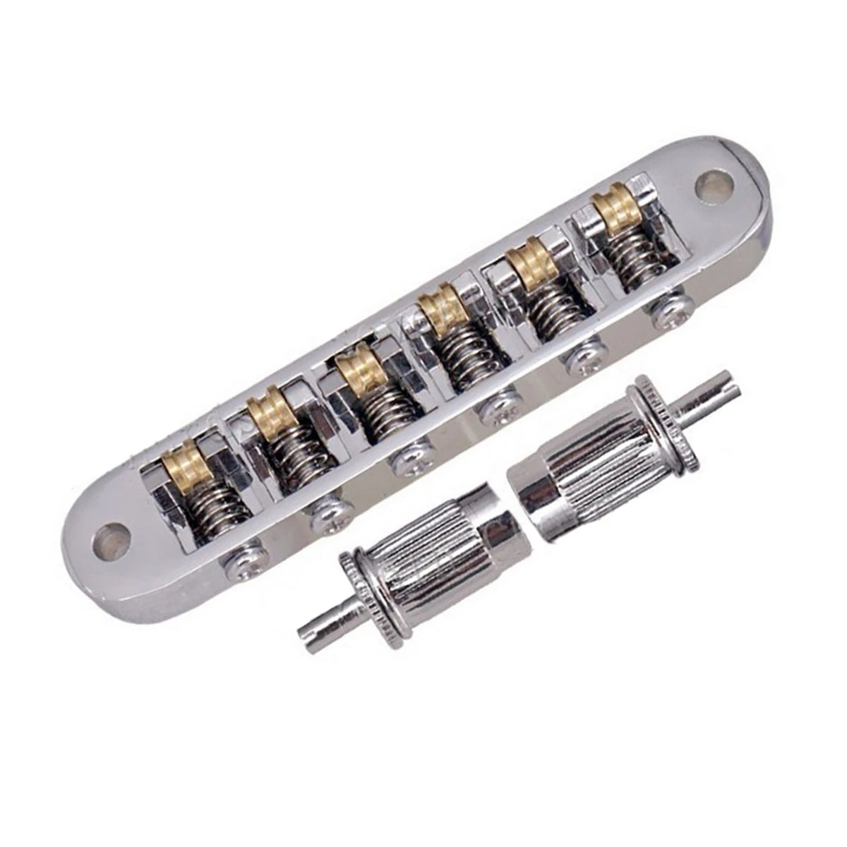 6-in-1 Roller Bridge Tremolo Saddles for Electric Guitar (Universal Fit)