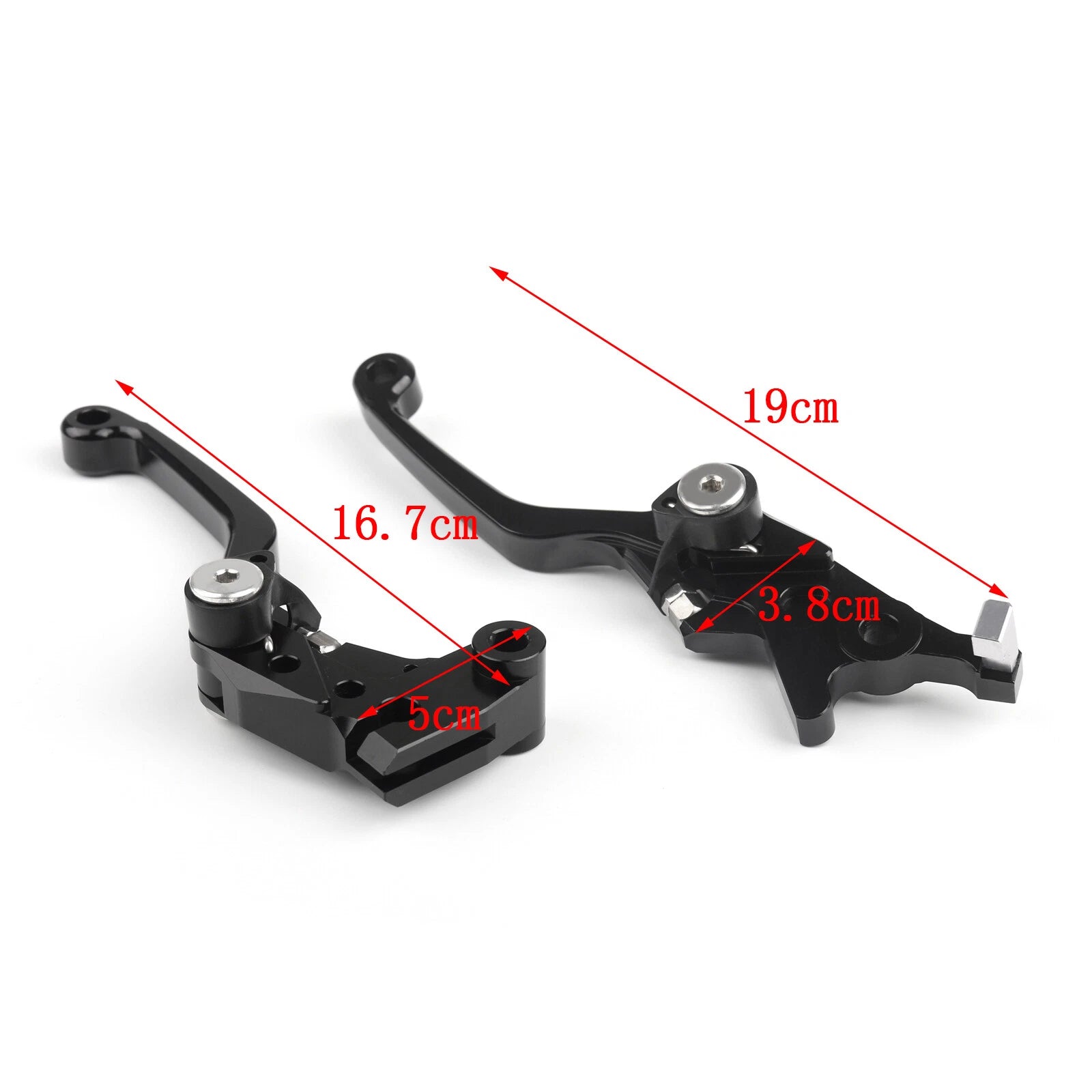 Pivot Brake Clutch Levers for Kawasaki KLX250/D-Tracker, KLX150S, KLX125 (2005–2023)