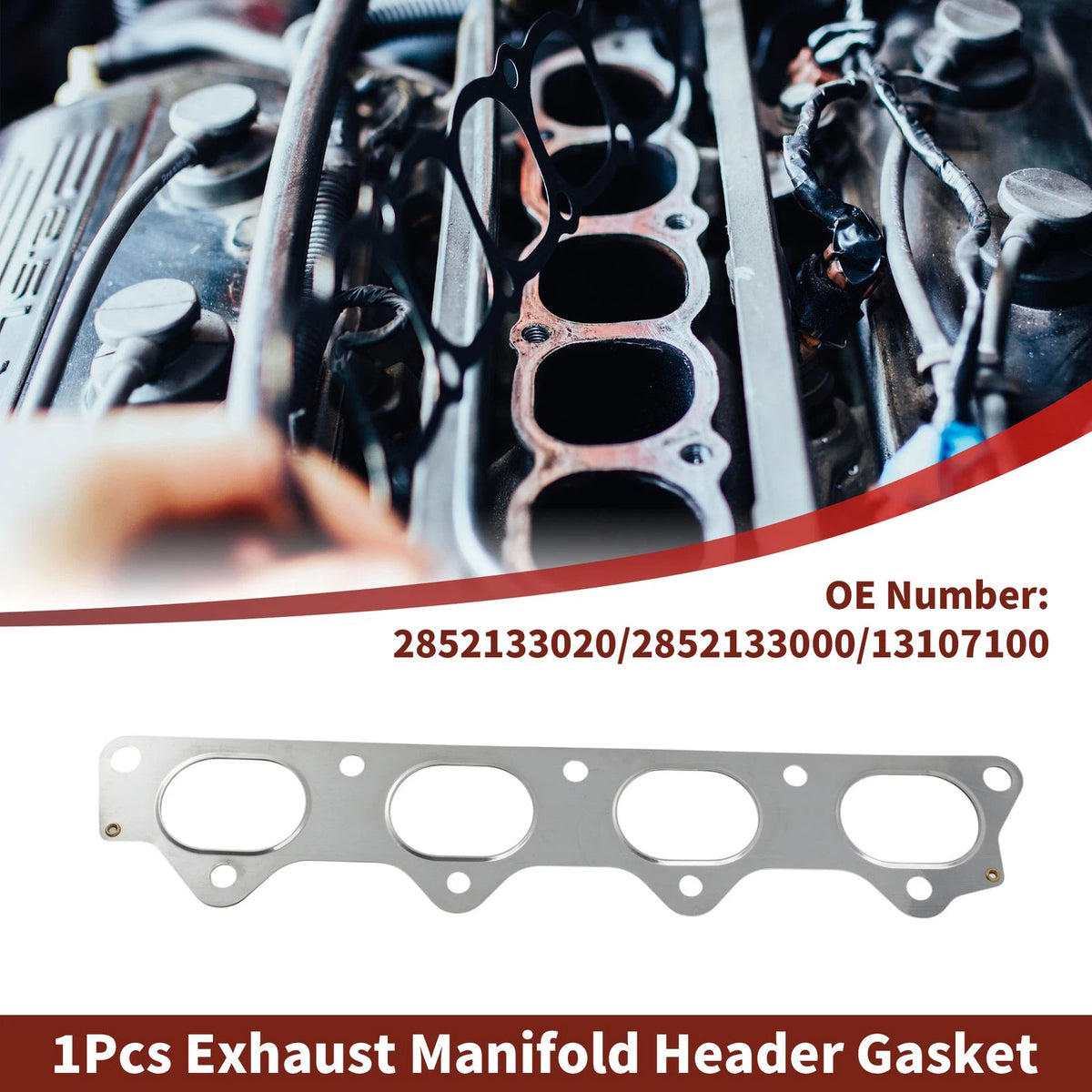 Exhaust Manifold Gasket Replacement for Hyundai Sonata III (1993–1998)