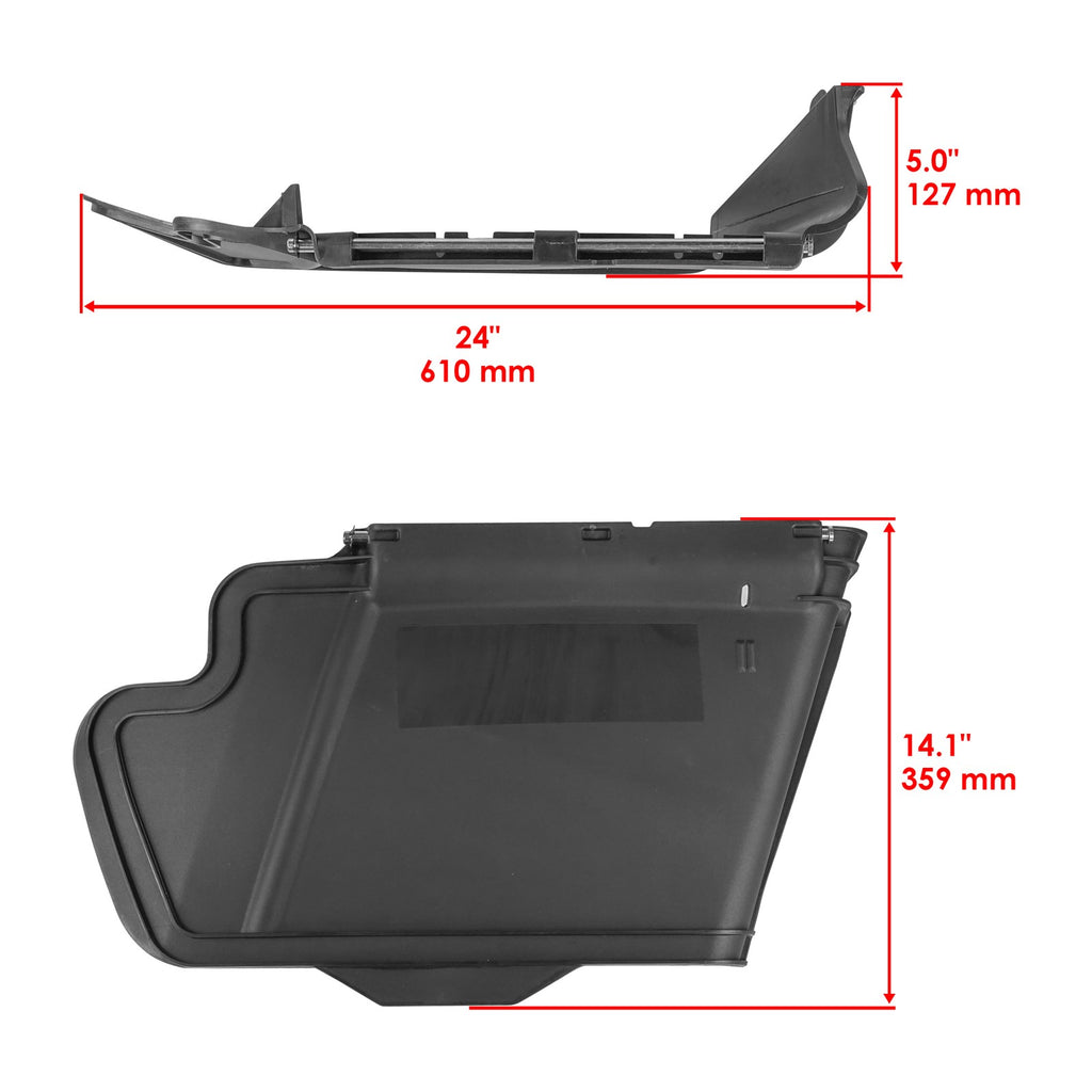 Deck Discharge Chute Replacement for John Deere 737 757 Mid-Mount ZTrak 54" (2005–2005)