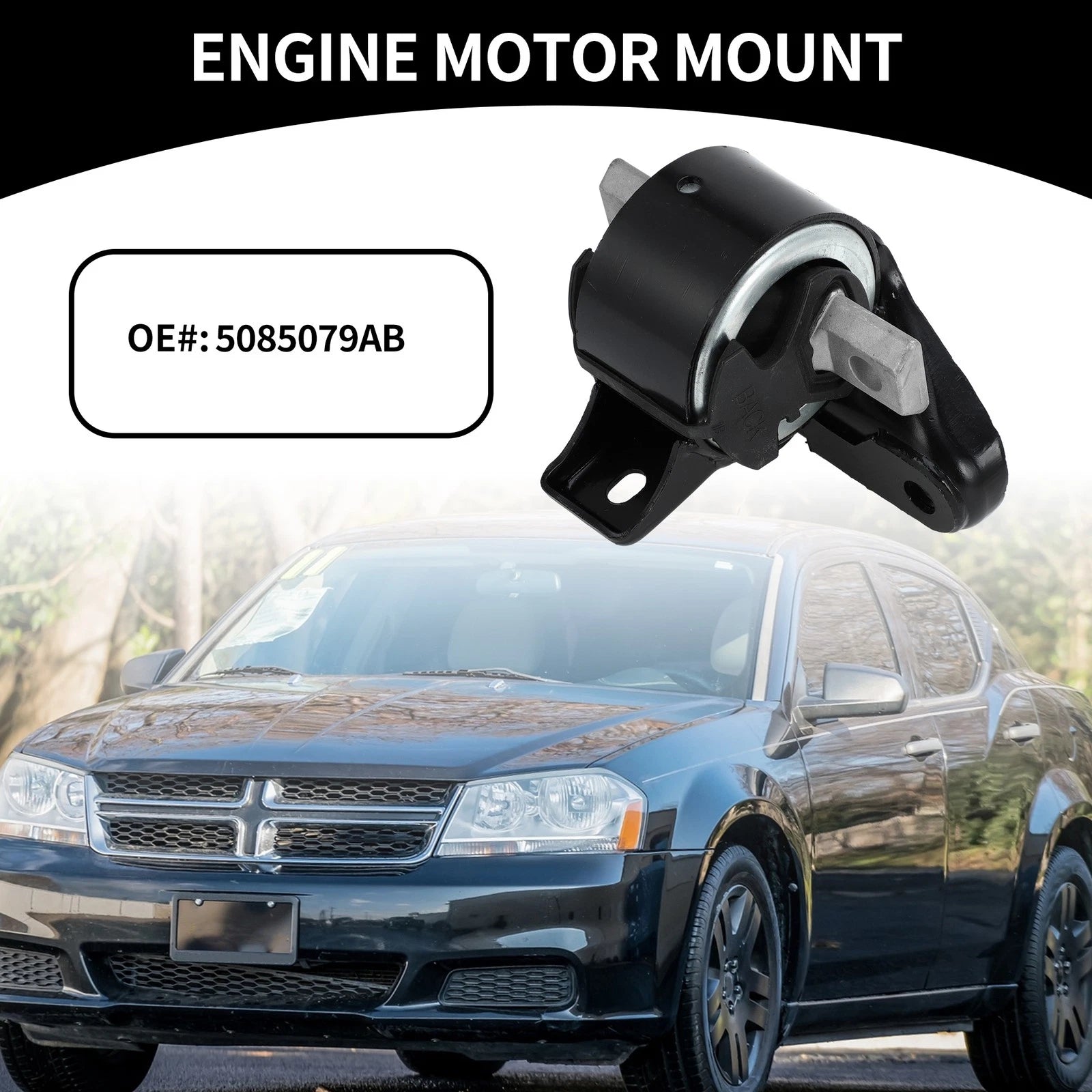 Engine Motor Mount for Dodge Avenger 2.4L (2008–2014)