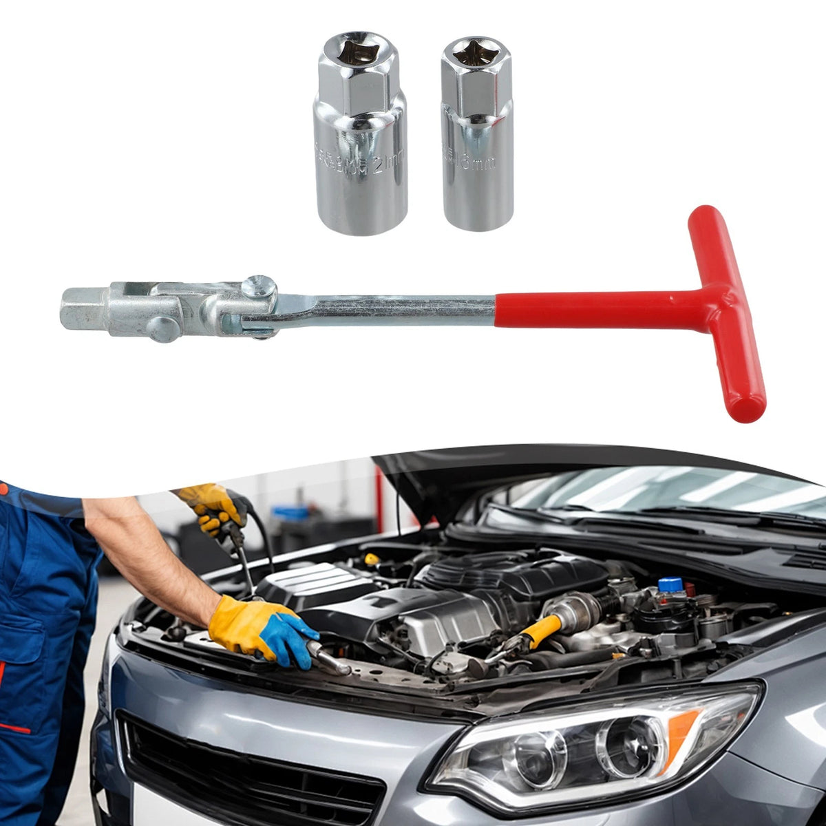 Socket Wrench Tool Set for Enhanced Performance in Tight Spaces