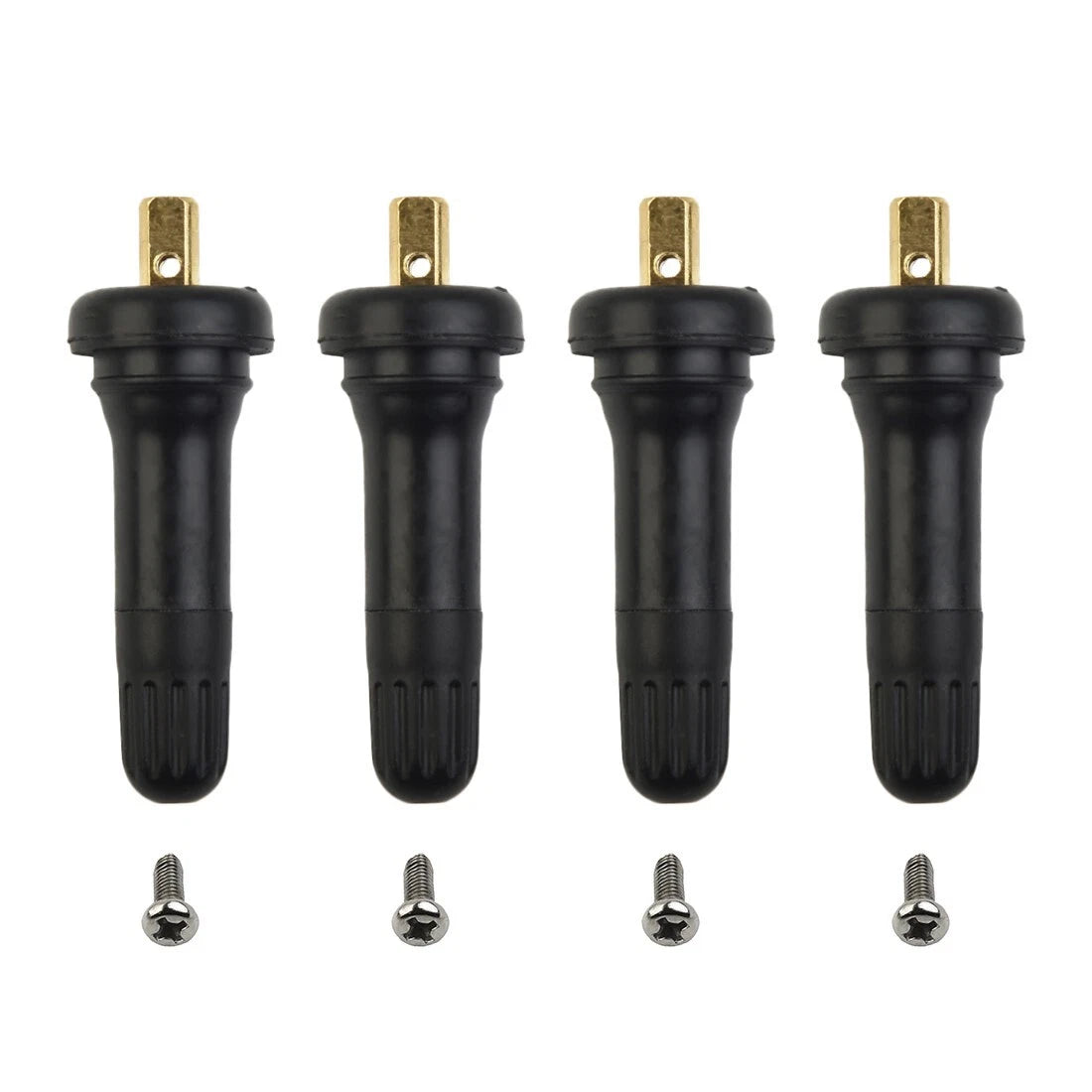 TPMS Valve Stem Replacement Kit for Ford Cars (Set of 4)