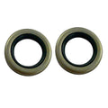 Set of 2 Lower Oil Seals for Johnson Evinrude OMC 329923 (4 6 8 Cylinder)