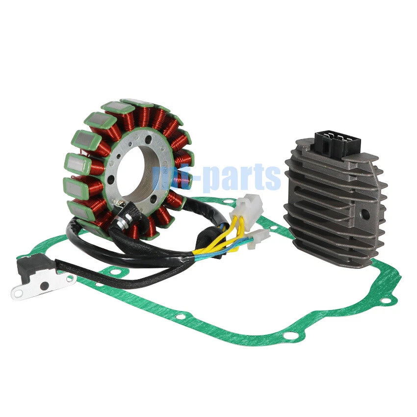 Stator Coil, Regulator Rectifier, Gasket for Yamaha YP250 (2000–2001)
