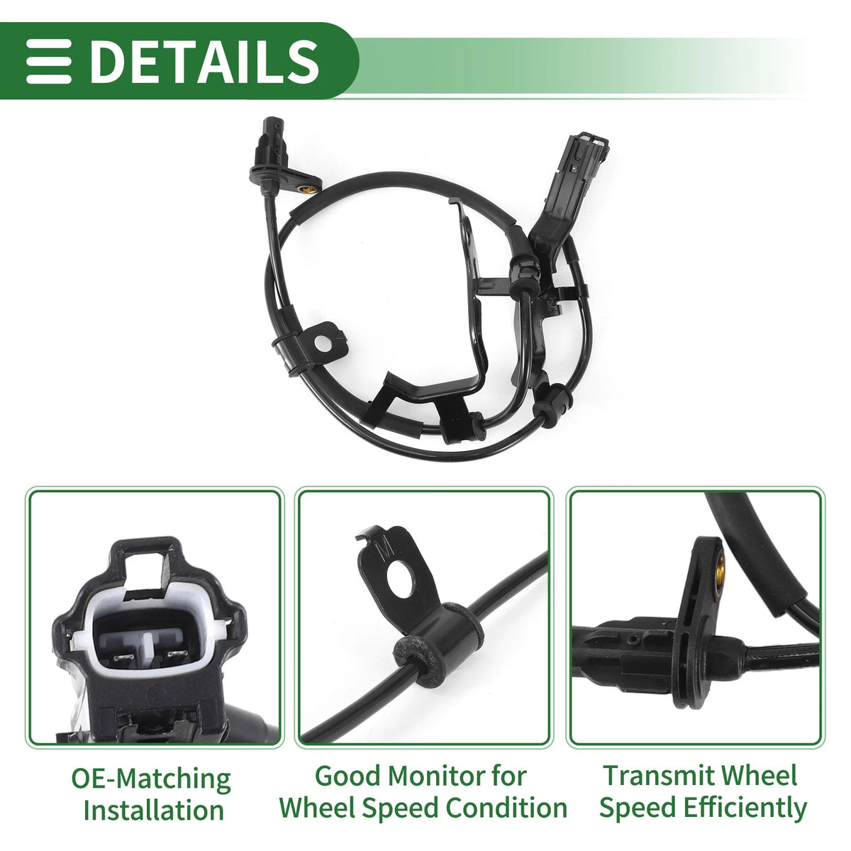ABS Wheel Speed Sensor for Kia Sorento (2016–2017) No. 58960C0400, 95681C5000