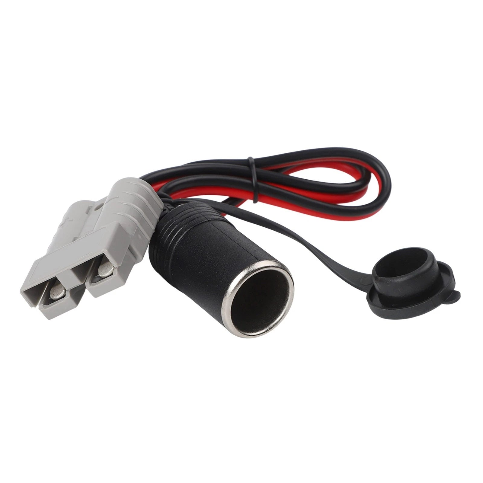 Socket for Car Refrigerator 12/24 Volt Grey Female Adapter (600V) 1PC