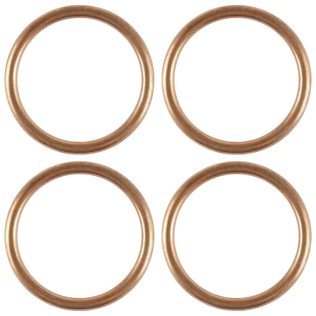 Exhaust Pipe Gasket 4-Pack for Honda CB550Sc CB650Sc Nighthawk (1982–1985)