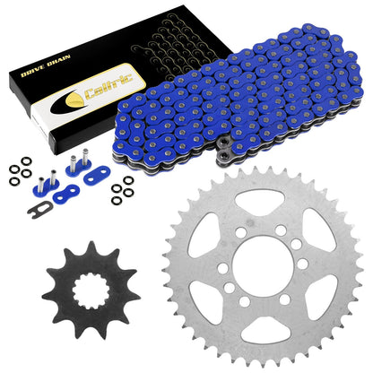 Drive Chain and Sprockets Kit OEM Replacement for Suzuki LT230E Quadrunner 86-93