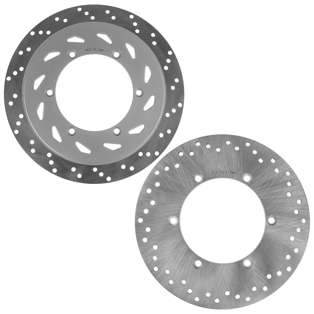 Front Rear Brake Disc Replacement for Honda VTX1300C VTX1300S VTX1300R (2003–2009)