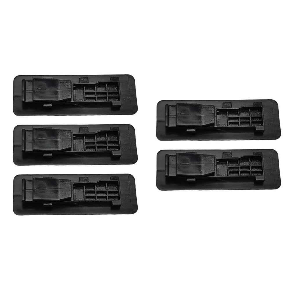 Roof Rack Decorative Cover Set of 5 for Kia Ceed (2018–Present) ABS Black