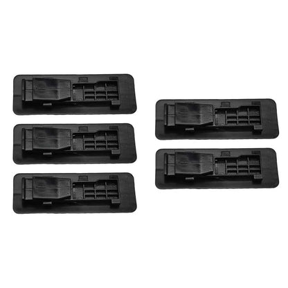 Roof Rack Decorative Cover Set of 5 for Kia Ceed (2018–Present) ABS Black