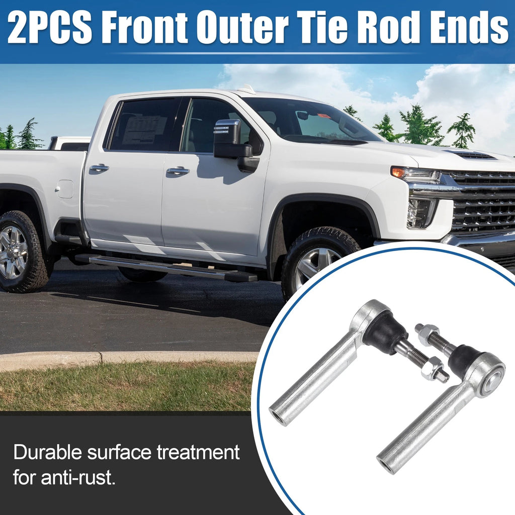 2pcs Front Outer Tie Rod End Links for Cadillac Escalade for Chevrolet Tahoe (2007–2014)