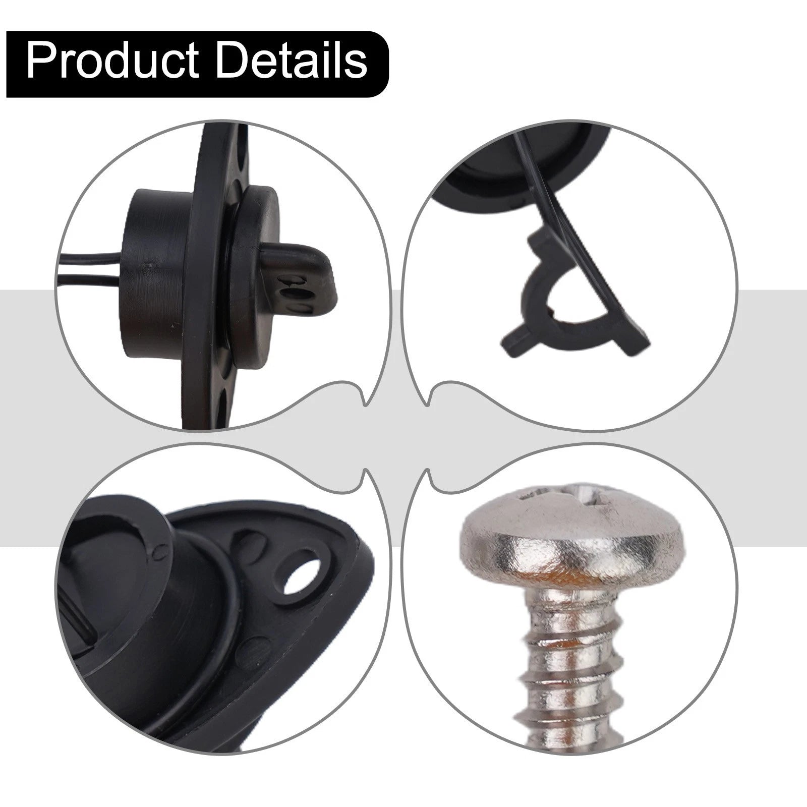 Secure Screw Oval Drain for Dinghies (Marine Accessory)