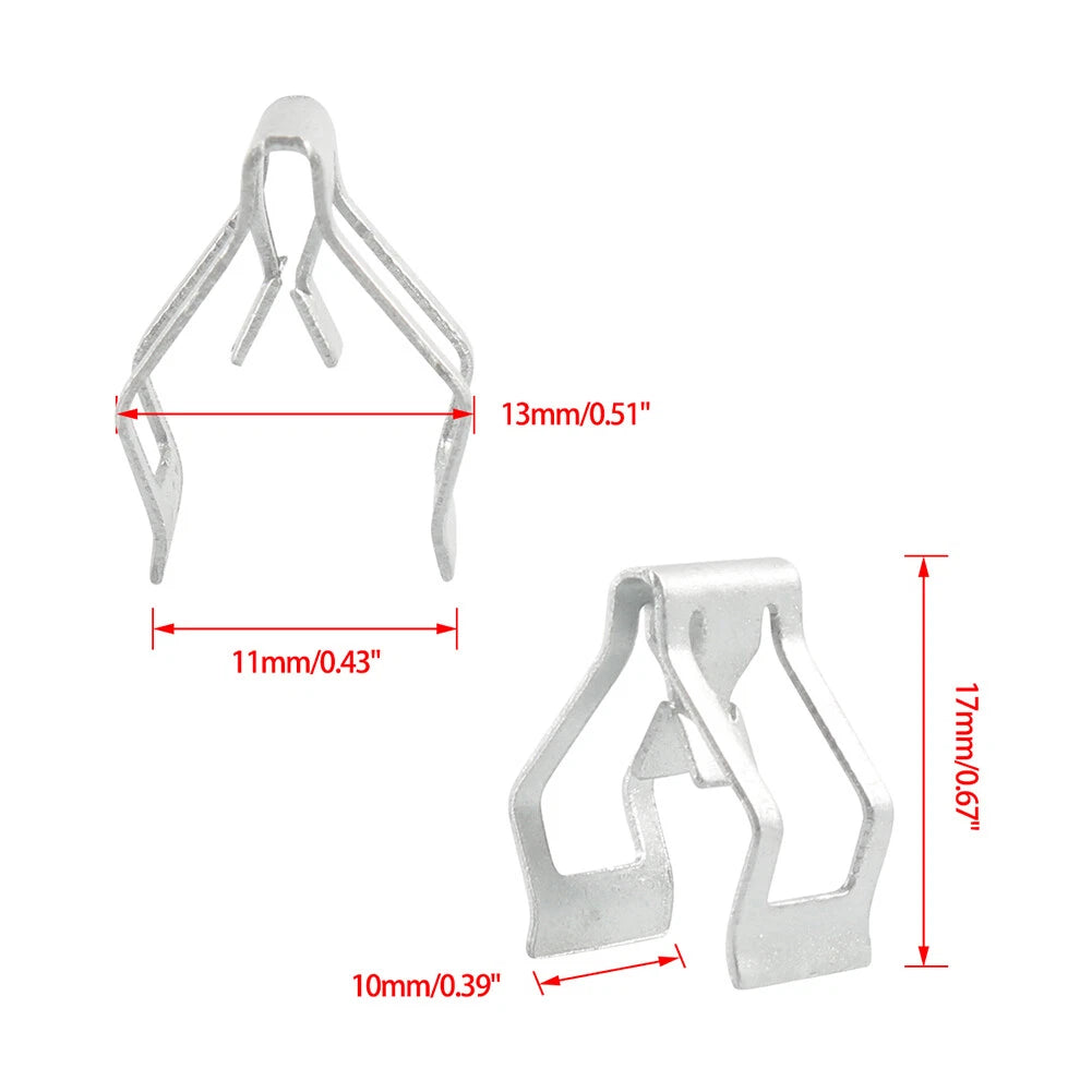 50pcs Dashboard Retainer Clips for Various Makes and Models