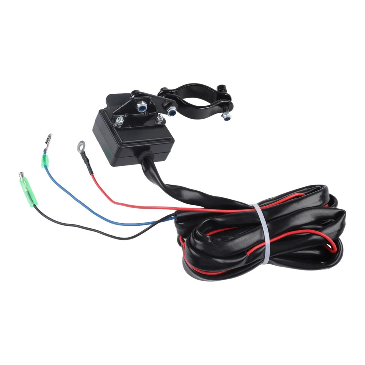 12V Winch Control Switch with Mounting Bracket for UTV (2010–2023)