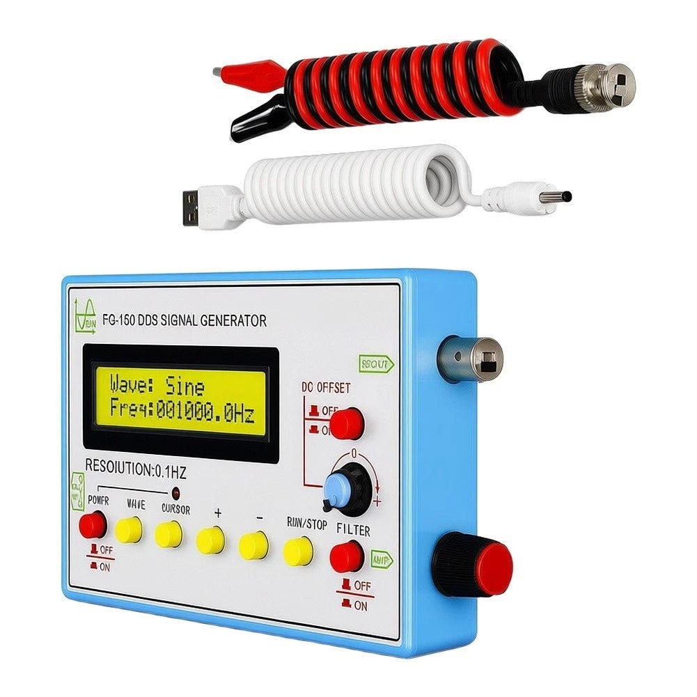 DDS function signal generator module 0.1Hz-500kHz sine square triangle wave