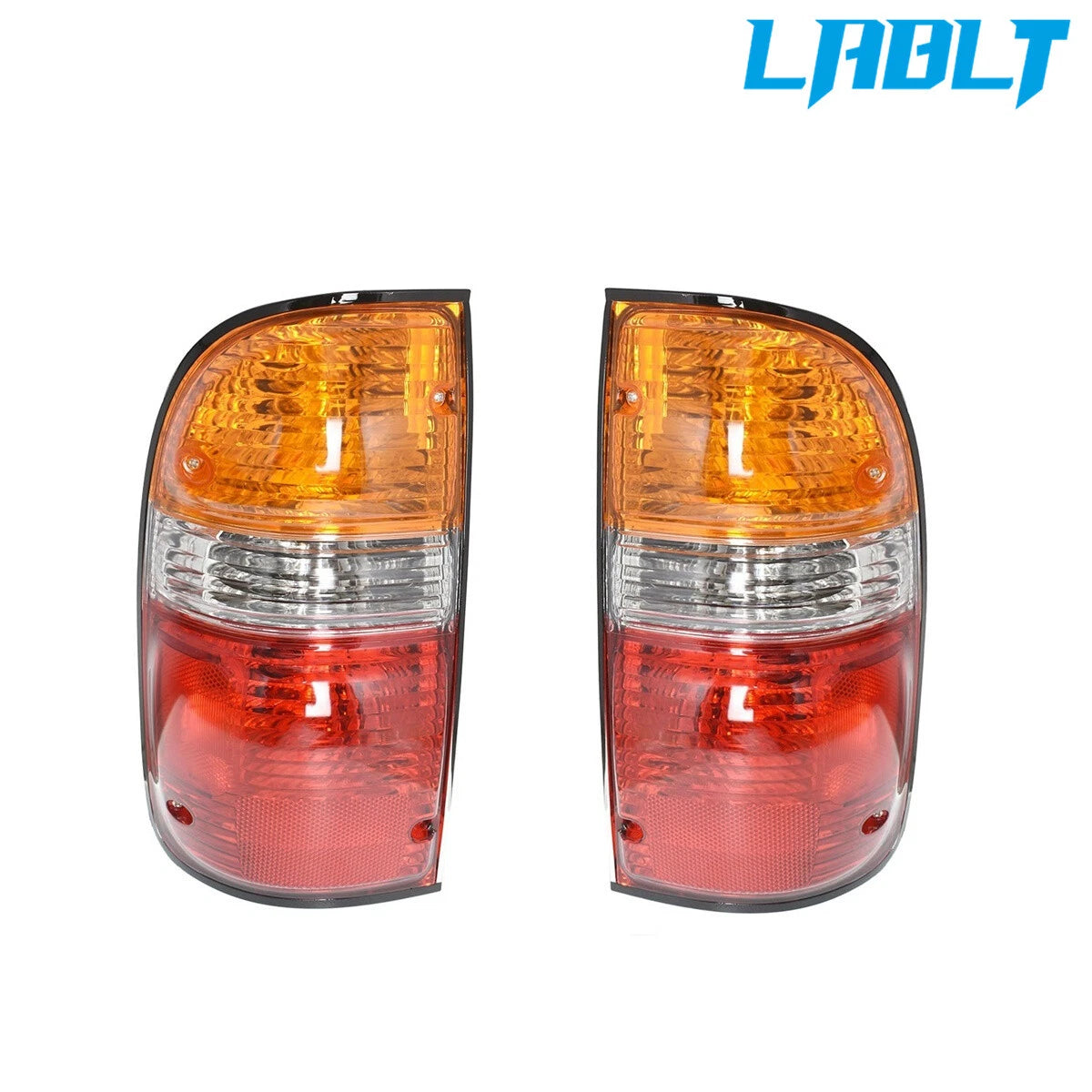 Tail Lights for Toyota Tacoma (2001–2004) Red Amber Lens