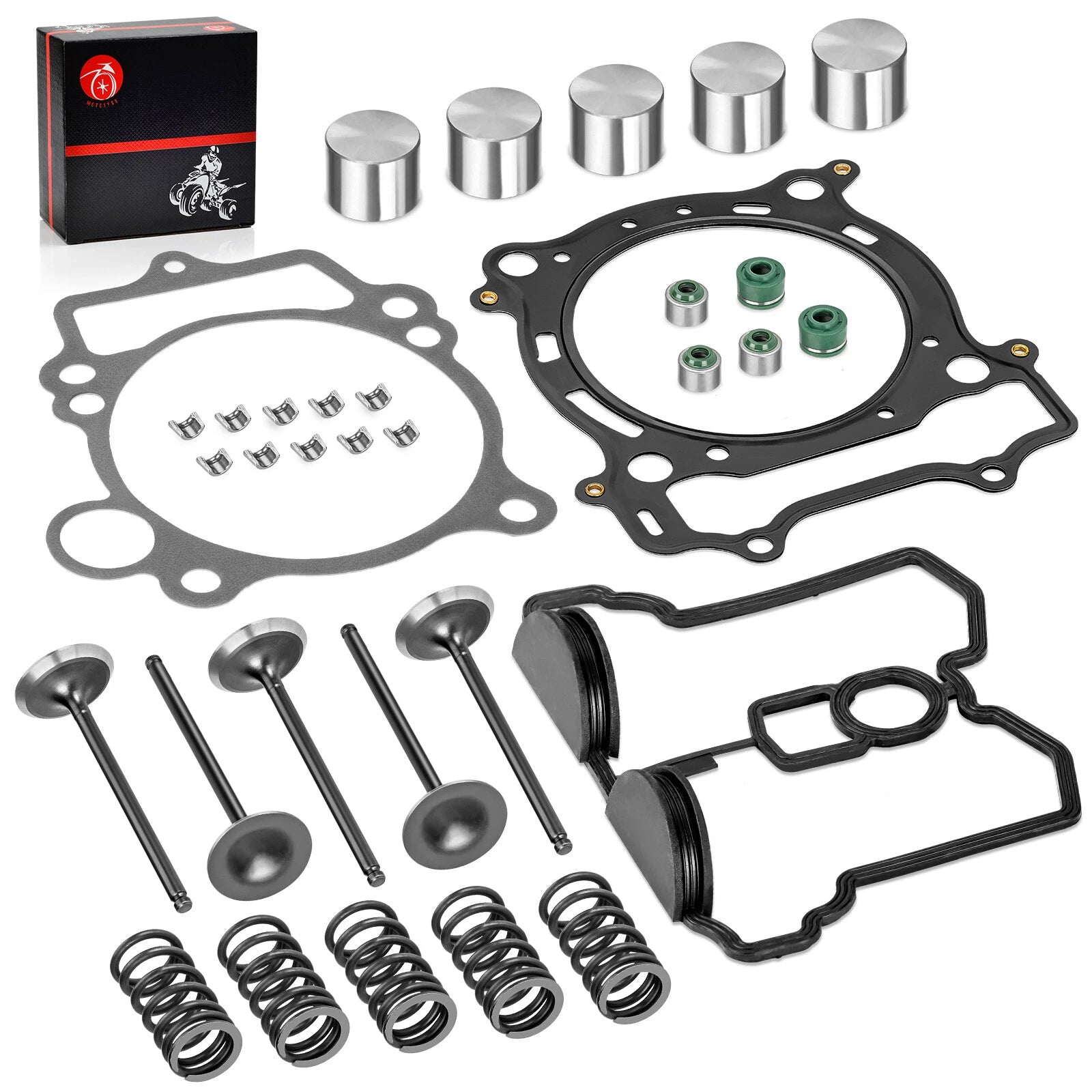 Intake Exhaust Valves Spring Gasket Kit for Yamaha WR450F YZ450F YFZ450 (2003–2009)