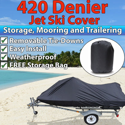 Dust Cover for Sea Doo GTX (Multiple Models) [Black]