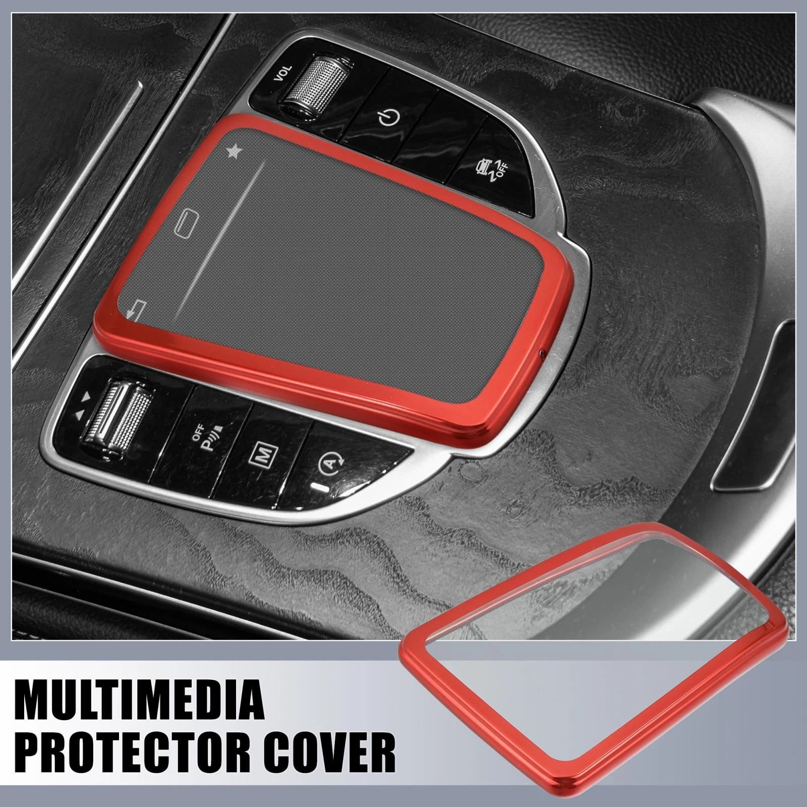 Multimedia Protector Cover TPU for Mercedes-Benz GLC (2016–2019)