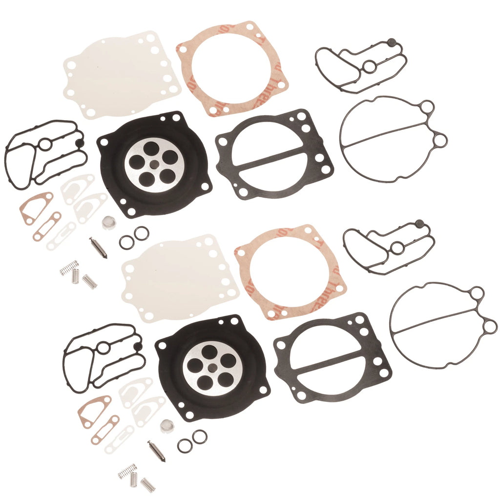 2X Genuine Keihin CDK 2 Dual Carburetor Rebuild Kit for Kawasaki 650 750