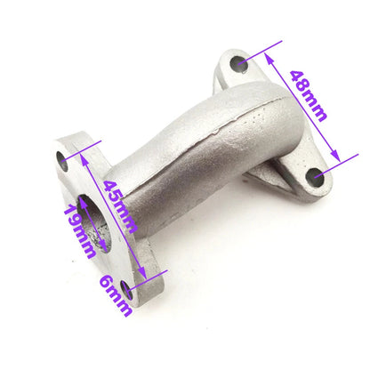 Intake Manifold Pipe for 50cc 70cc 90cc 110cc 125cc Pit Dirt Bike ATV Quad