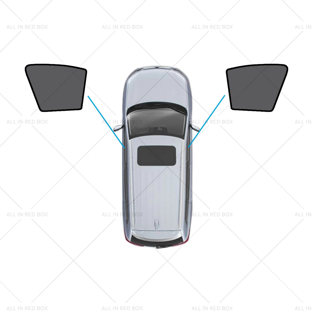 Magnetic Mesh Sun Blind Shades for Audi A4 Wagon B9 (2016–Present)
