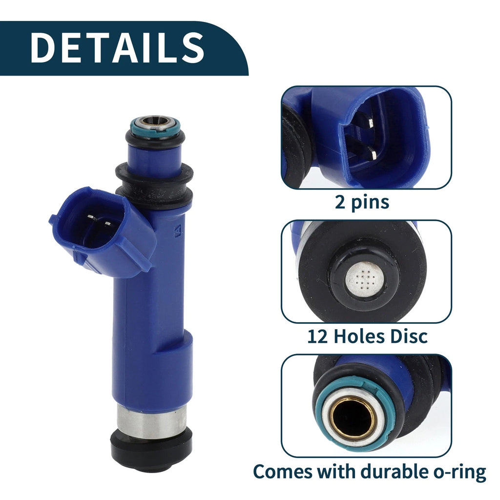 Fuel Injector Replacement for Mitsubishi and Mazda 1 Pc Blue (1996–2007)
