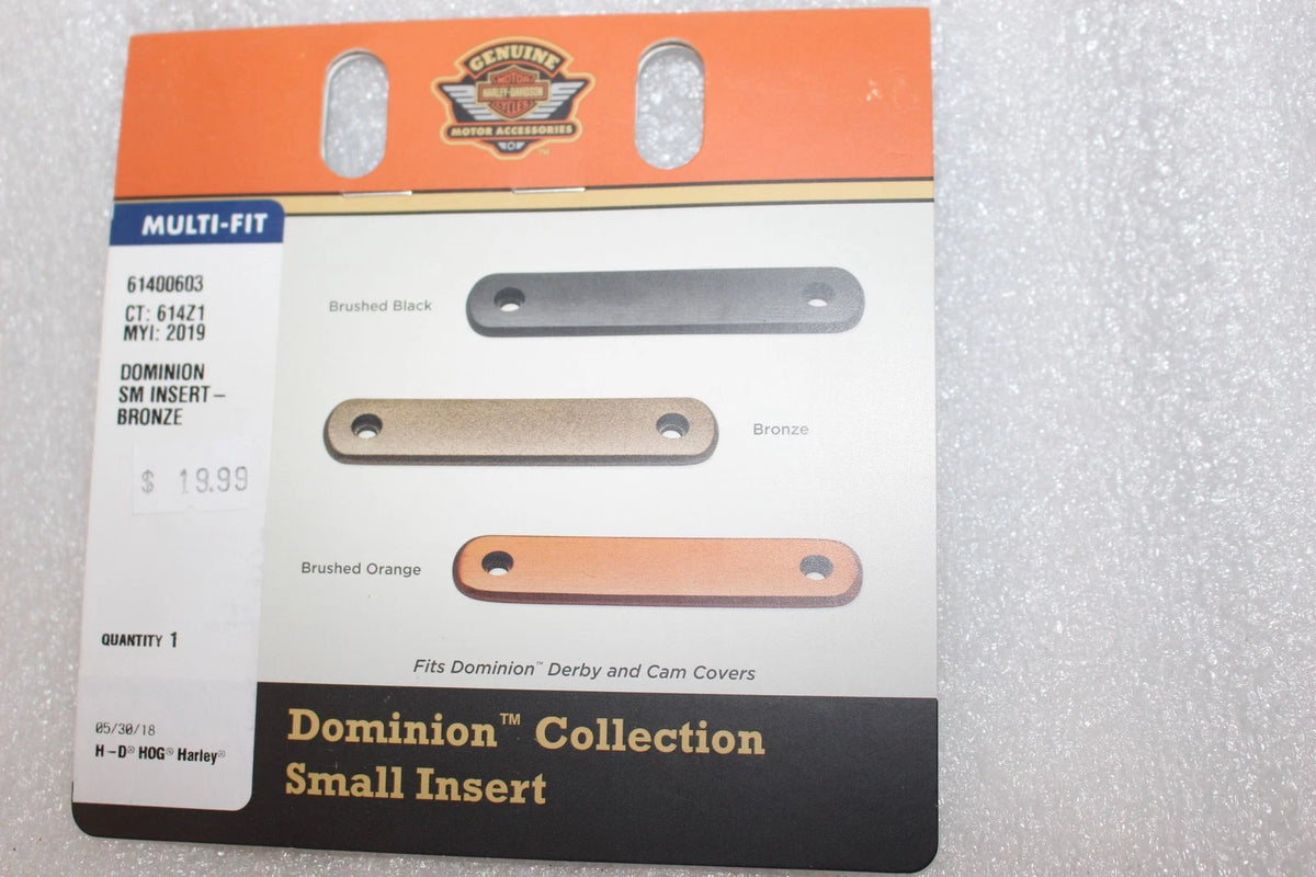 OEM Derby Cover Bronze Insert for Harley-Davidson (61400603)