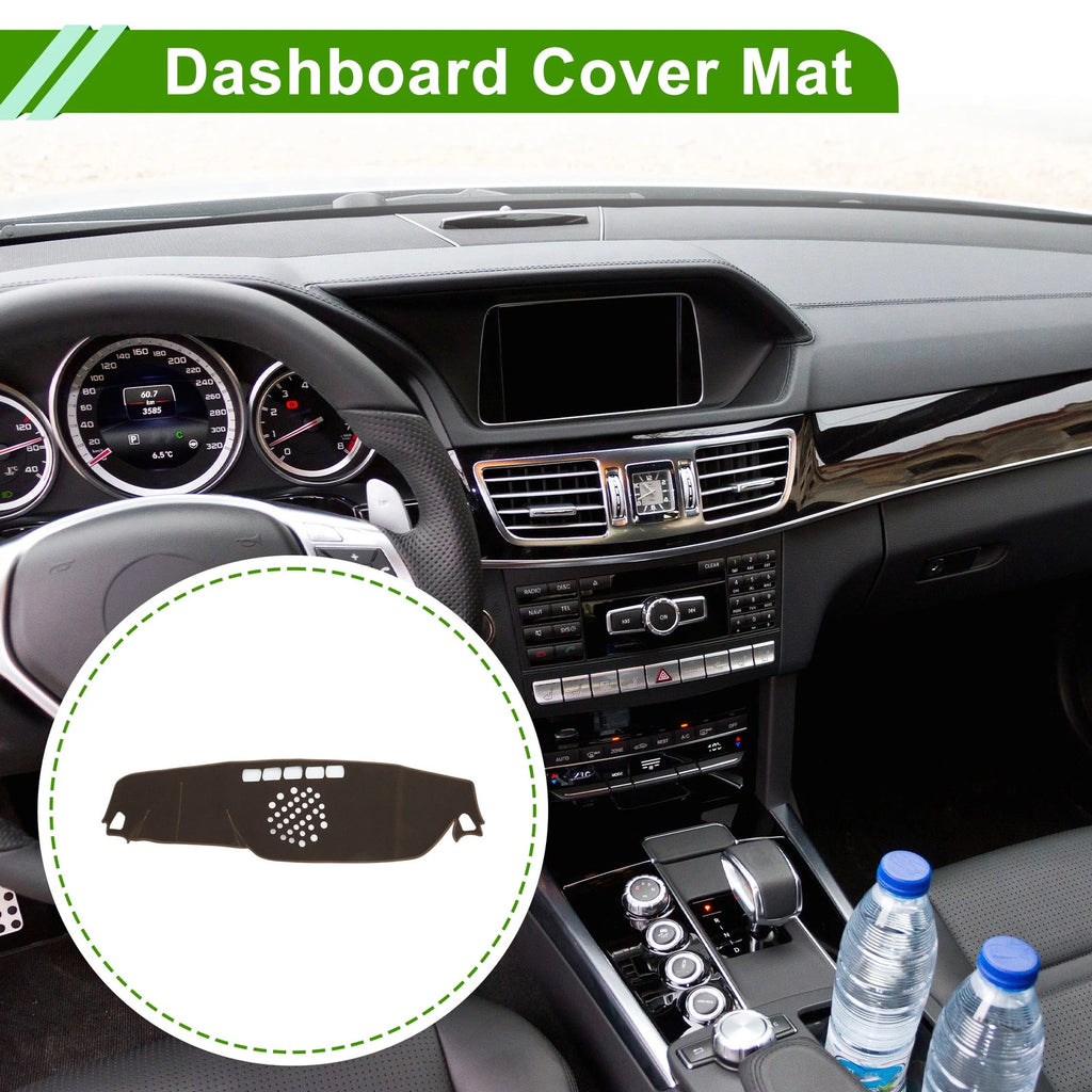 Dashboard Cover for Mercedes-Benz E-Class (2017–2021) Brown Polyester