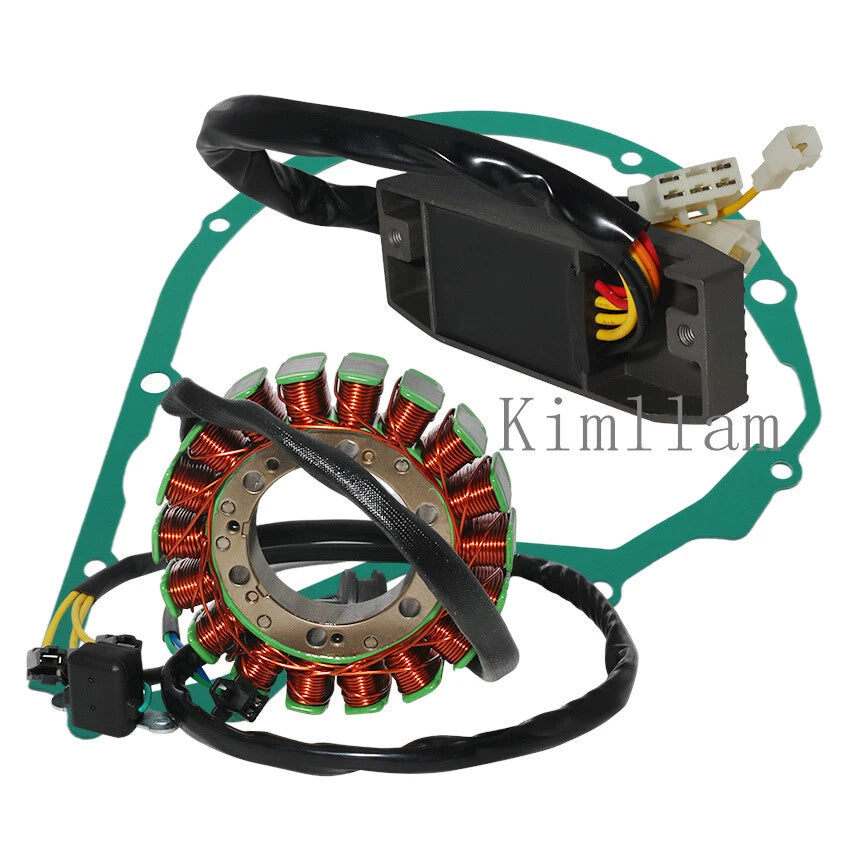Stator Coil + Regulator Rectifier + Gasket for Suzuki VS700GL VS750GL (1986–1993)