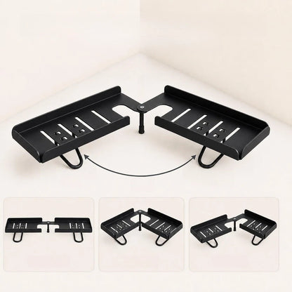 Adjustable Rotatable Faucet Shelf for Kitchen Sink Caddy